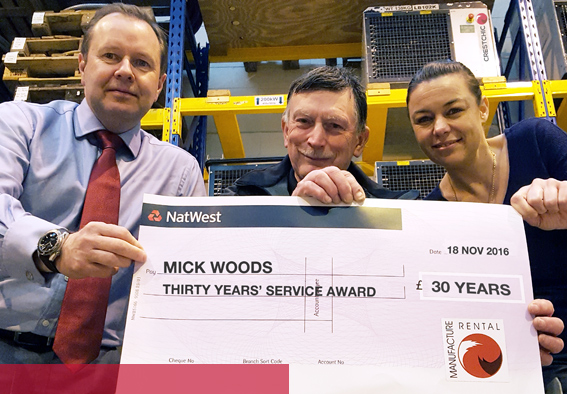 Mick Woods Scores 30 years with Crestchic