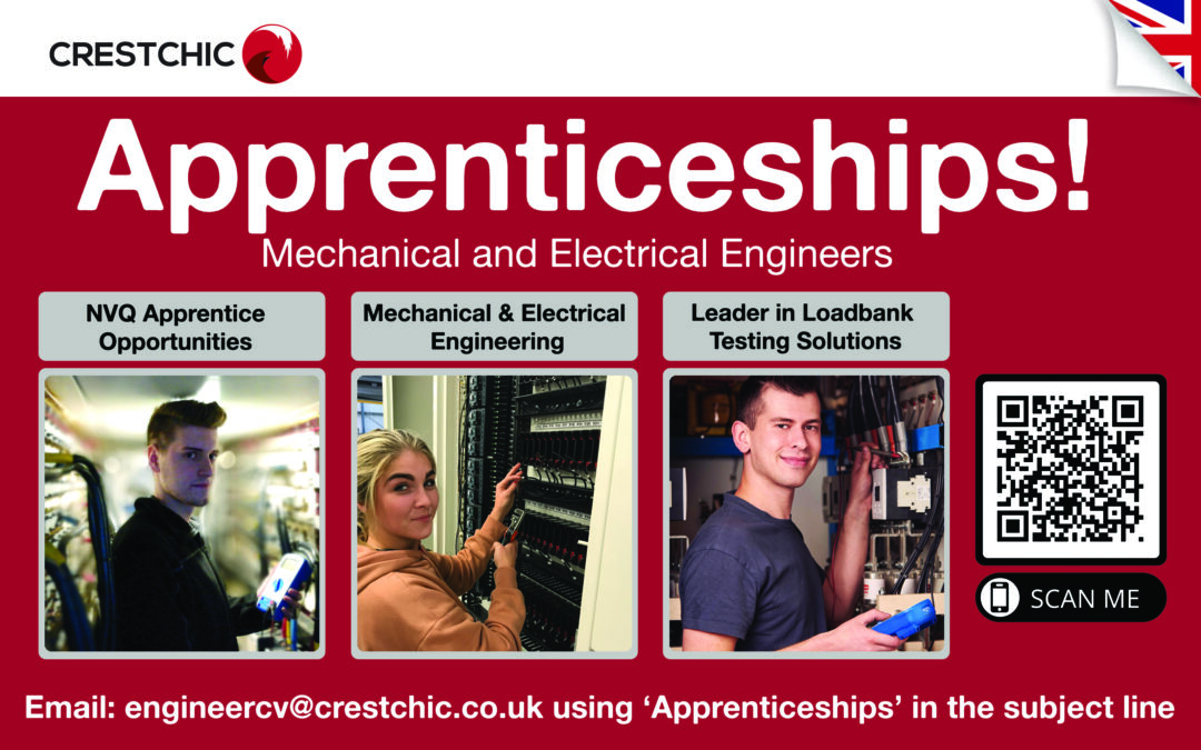 Crestchic calls for new apprentice engineers following sustained global growth