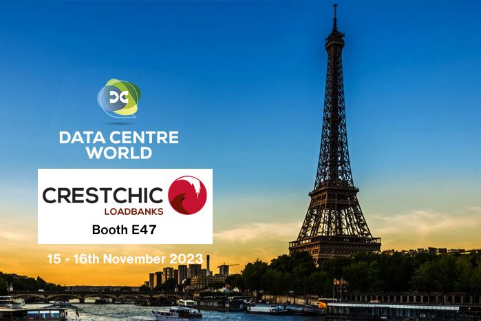Crestchic to Showcase Loadbank Solutions at Data Centre World Paris 2023