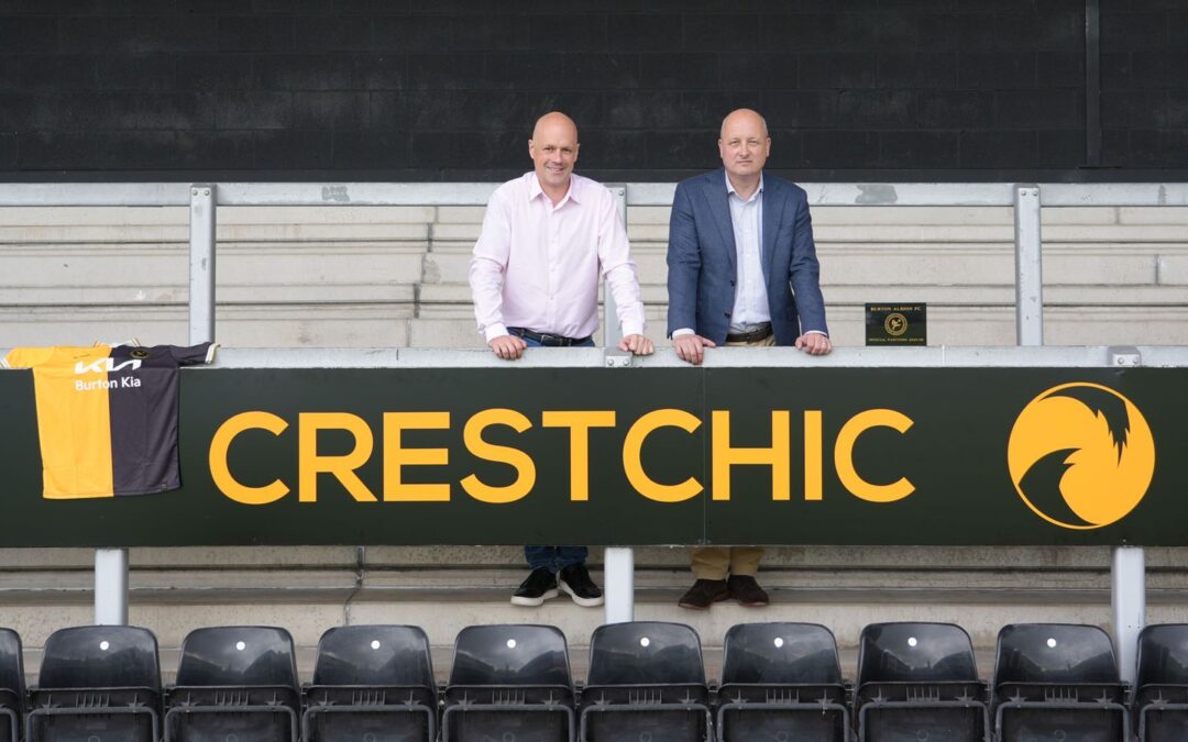 CRESTCHIC BECOME NEW PLATINUM PARTNER OF BURTON ALBION