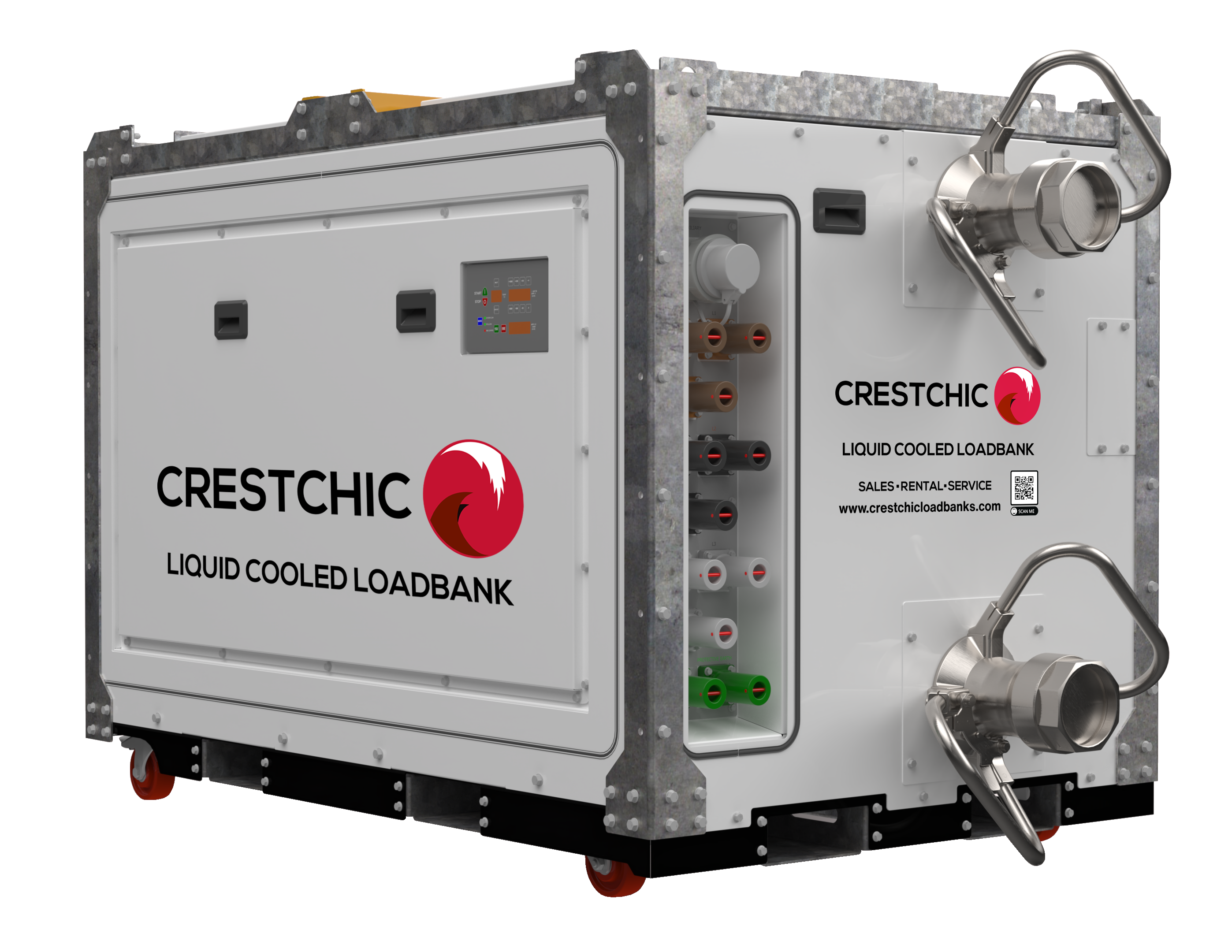 Crestchic Unveils 600kW Liquid Cooled Loadbank at Data Centre World, London